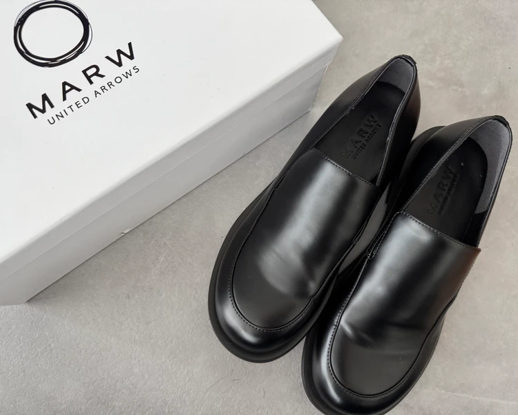 【オフィスもOK！】こんな晴雨兼用シューズが欲しかった♡MARW UNITED ARROWS + ODETTE E ODILEのラウンドローファーを本音レビュー！_2