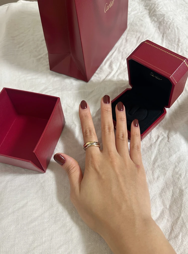 【カルティエ】30代の記念に♡ずっと大切にしたい「トリニティ リング」_1