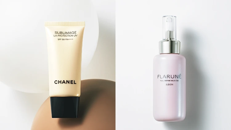 【2025年下半期ベストコスメ】乳液部門1位は「アルビオン」、日中乳液部門1位は「シャネル」が獲得!