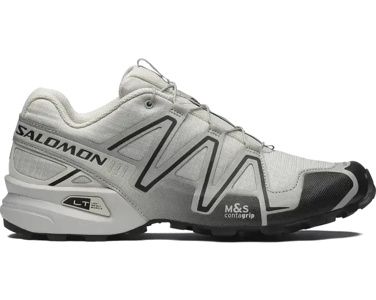 サロモン　スピードクロス3　Black／Lunar Rock／White