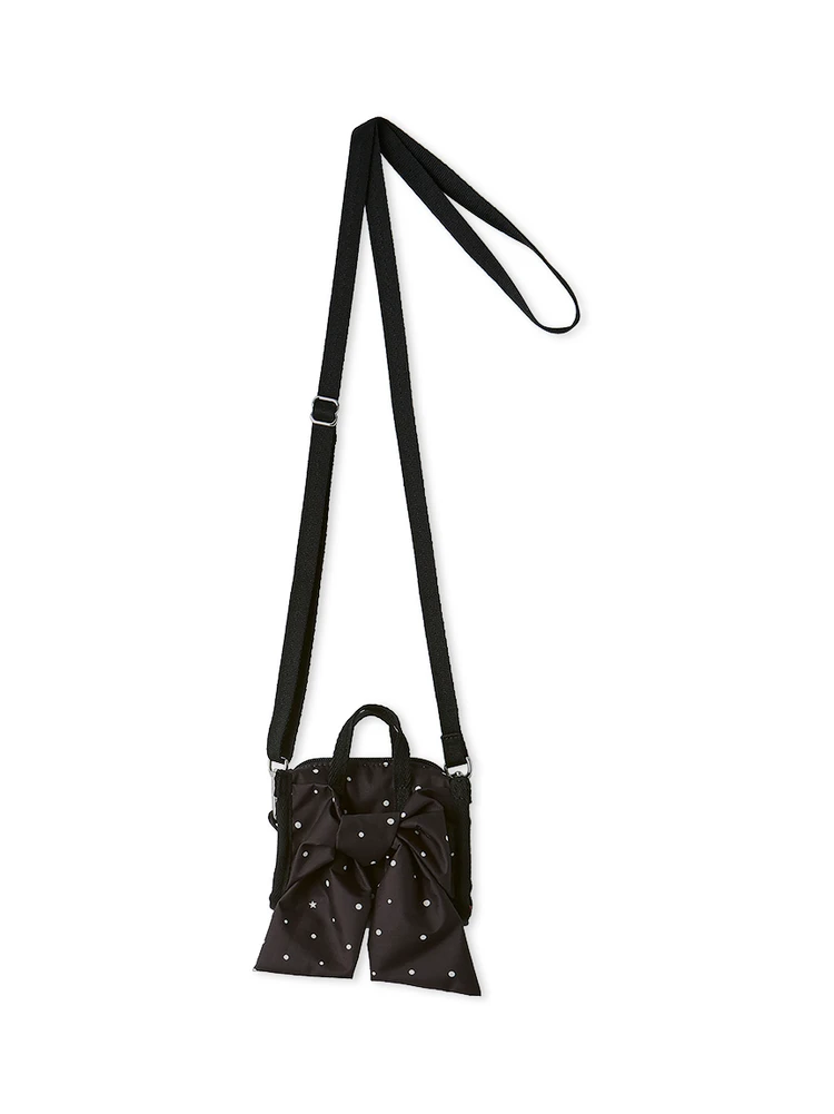 スナイデル×レスポートサック　LG BOW MICRO BAG　ブラック