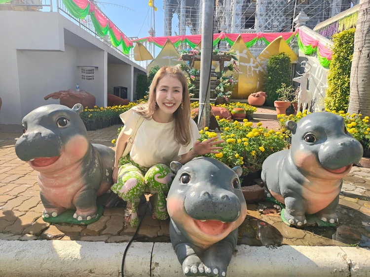 ワット・ドーンヤイ　タイ　お寺　ムーデーン