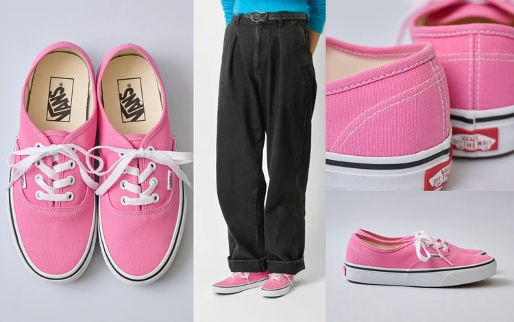 【VANS】大定番ローテクスニーカー、オーセンティックが春コーデの主役！【きれいめ派の通勤・休日スニーカー】