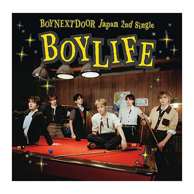 ポップグループ　セカンドアルバム 6人組ボーイズグループ・BOYNEXTDOORのJP 2nd Single『BOYLIFE