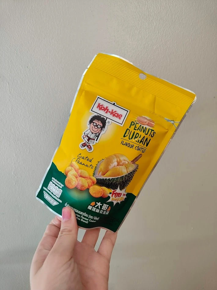 ピーナッツ　ドリアン　スナック
