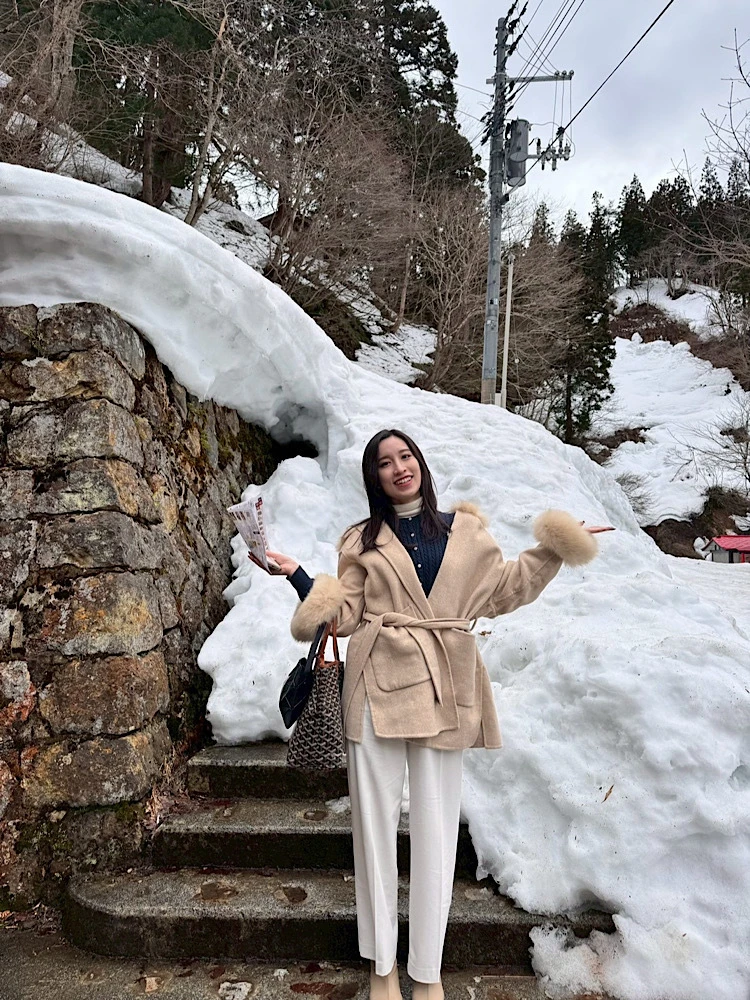 【銀山温泉】週末は残雪が映える温泉旅行へ【藤屋】_4