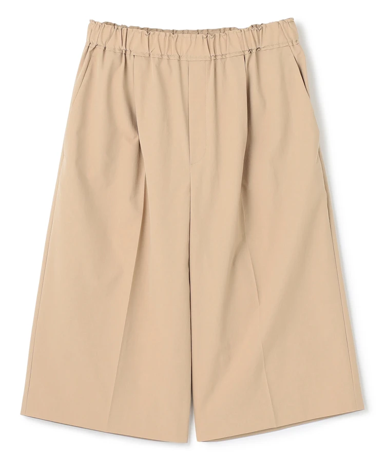 BEIGE, YANN / ウエストゴムハーフタックパンツ ベージュ