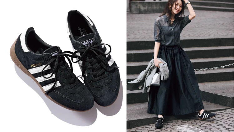 【アディダスのおすすめ薄底スニーカー】「ロープロスニーカーはスタイルが悪く見える」を解決するコーデとは？