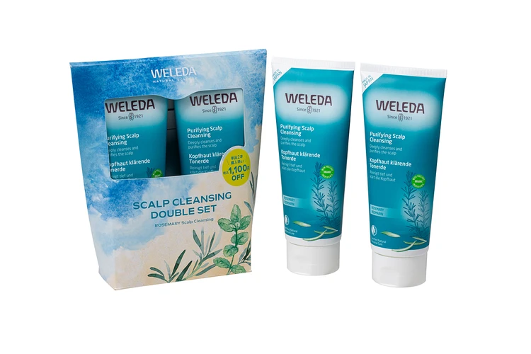 【WELEDA（ヴェレダ）】人気ヘアケア製品「ローズマリー スカルプクレンジング」のスペシャルセット登場！