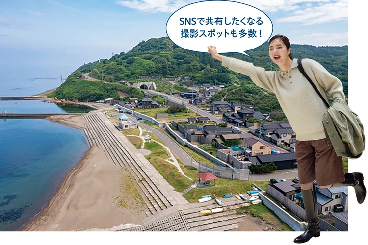 新川優愛　SNSで共有したくなる撮影スポットも多数