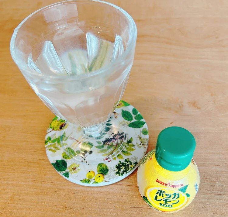 むくみケアには「レモン水」