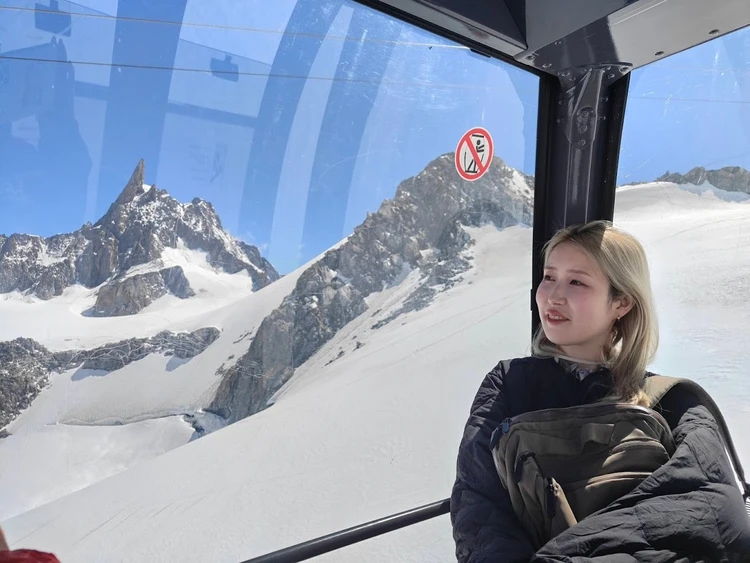 Sky Way Montebianco ロープウェー