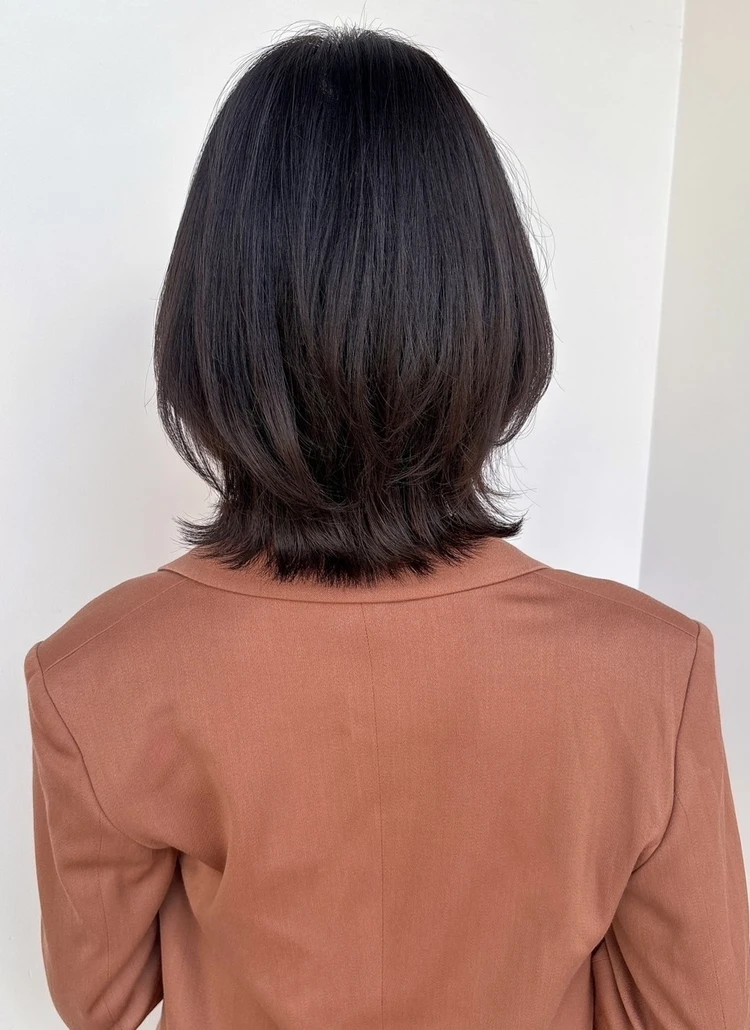 30代 髪型・ボブのバック