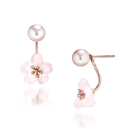 スタージュエリー SAKURA2026　ピアス　ピンクゴールド