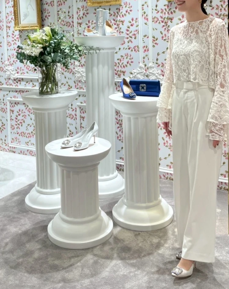 MANOLO BLAHNIK マノロ ブラニク 『Hangisi/ハンギシ』グレージュカラー 10.5cmヒール サイズ感レビュー