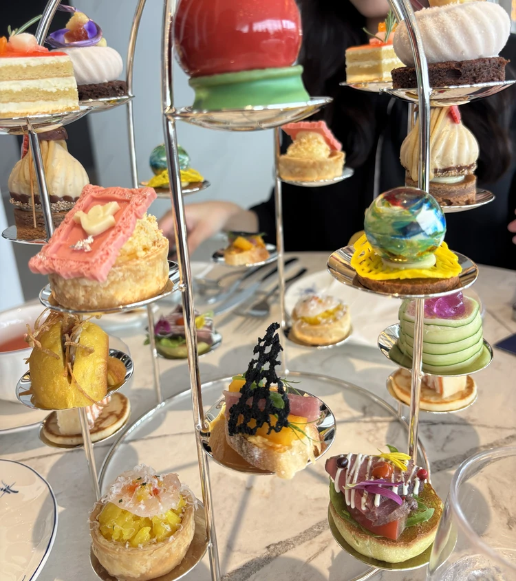 マリオット　アフタヌーンティー　長崎　九州　スイーツ