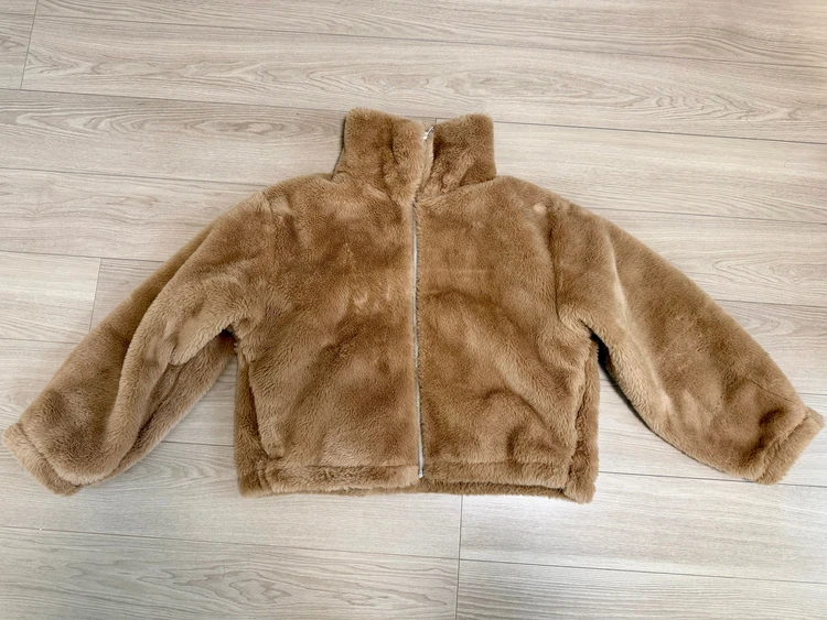 【GU】フラッフィーブルゾン