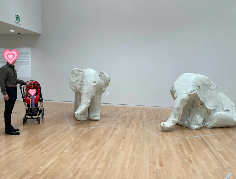 0歳2歳と行く！子連れ東京 美術館へ_2