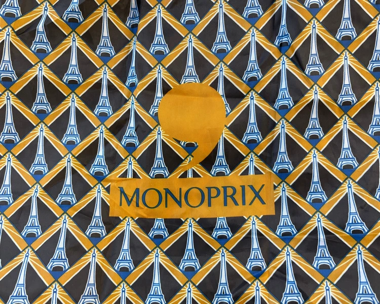 パリ土産の定番"MONOPRIX"のエコバッグをまいばすでget_2