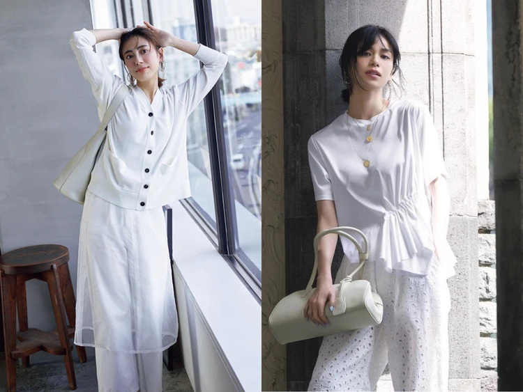 【2026年】夏こそ「オールホワイトコーデ」29選。涼やかな色合いが大人女子にぴったり。シーン別の着こなしまとめ。