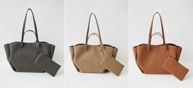 ルーニィ　舟形トートバッグ　カラバリ　全色