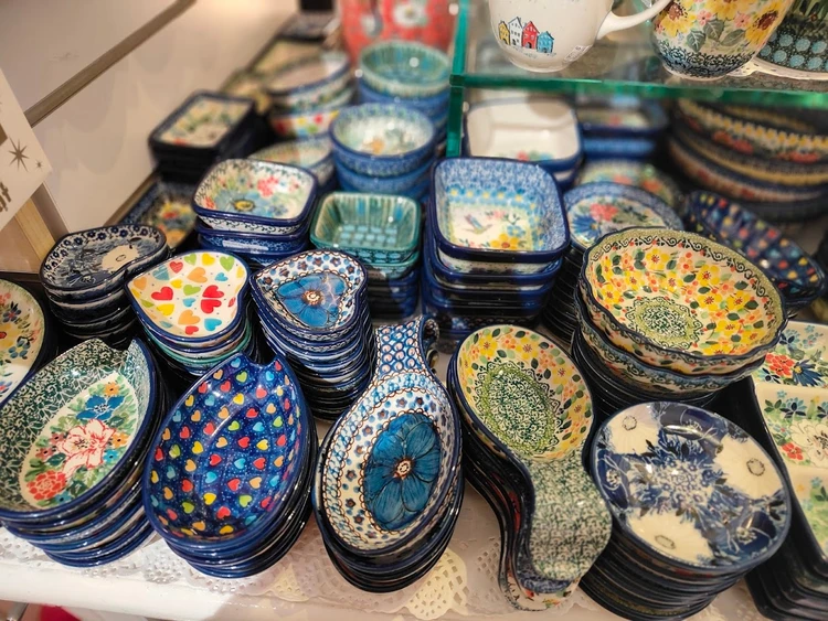 ポーランド ワルシャワ 食器 お土産