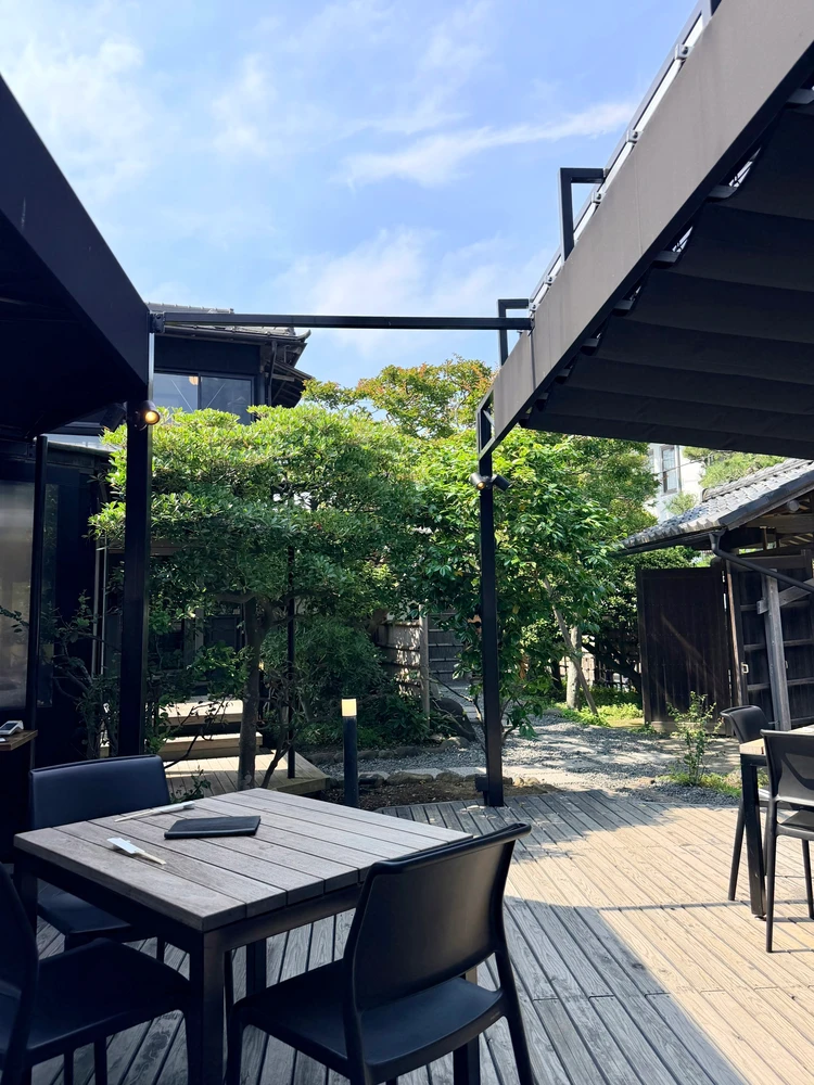 鎌倉 松原庵 テラス 内観 店内