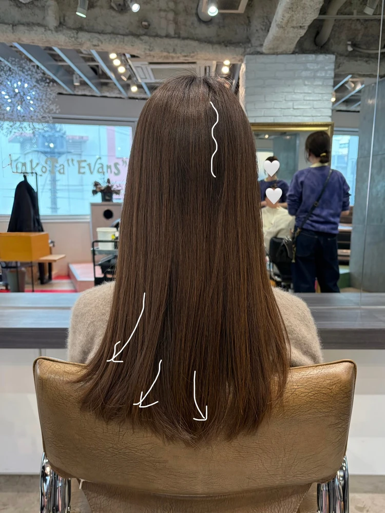 【髪質改善】30代女性に勧めたい｜地毛風ストレートで叶える理想のさら艶ヘア_3_1