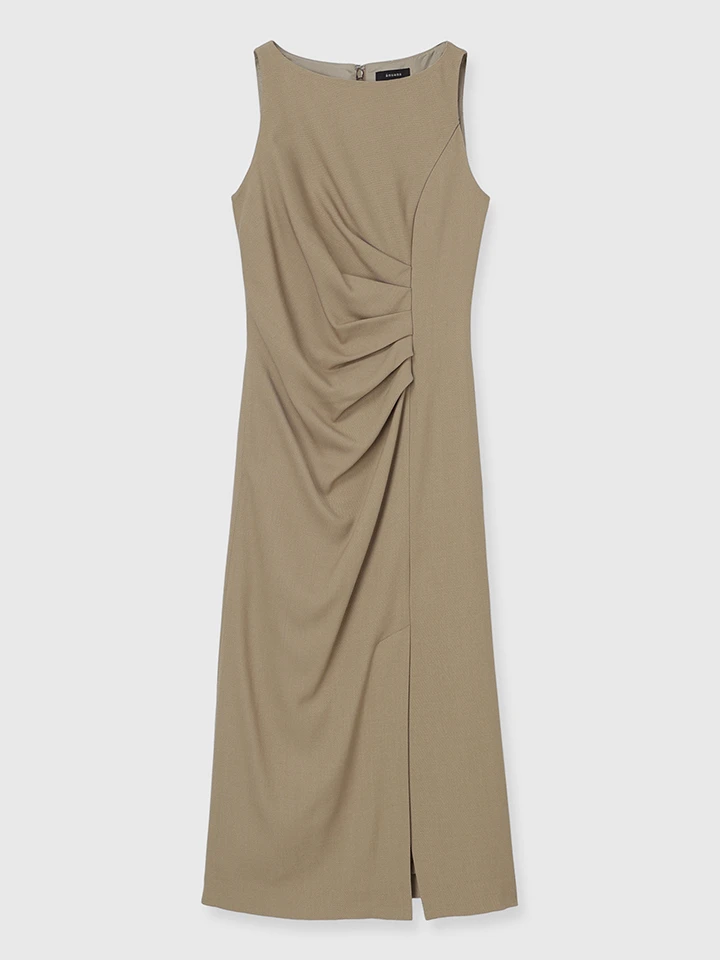 アニュアンス　アシメタックナローワンピース　￥20900