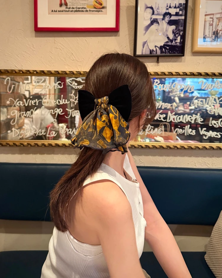 後ろ姿まで華やぐ♡ALEXANDRE DE PARISのリボンバレッタ#愛用ヘアアクセ_4_1