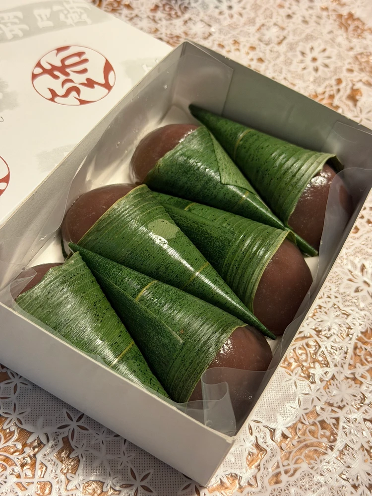 赤福「朔日餅(ついたちもち)」7月限定笹わらび餅