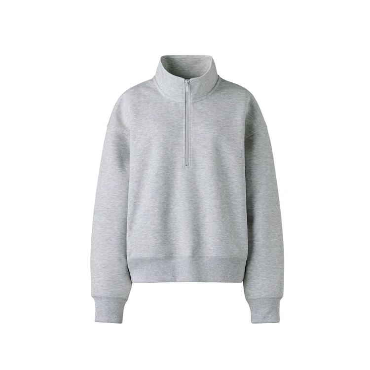 スウェットハーフジッププルオーバー￥3990