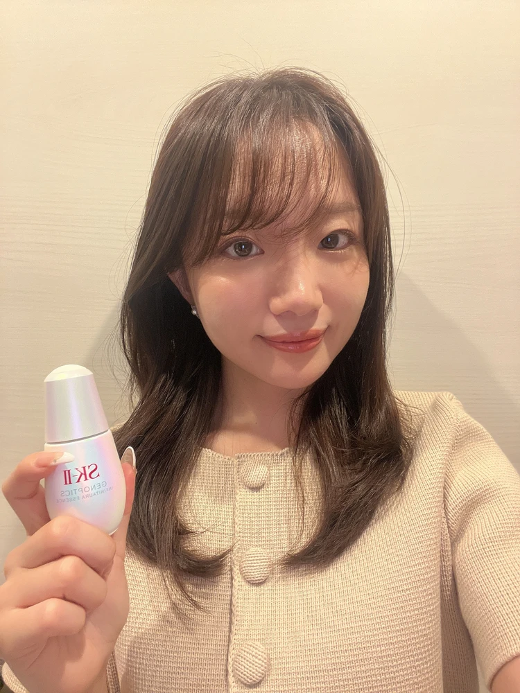 【2025年下半期ベストコスメ】SK-II ジェノプティクスインフィニットオーラ エッセンスでくすみ知らずの透明肌へ。 ＃美容部_3
