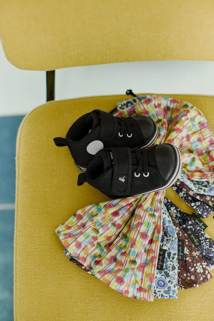 アニエスベー×コンバース コラボスニーカー ベビーサイズ