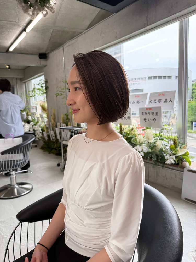 【大人のボブヘアの魅力】BAILA世代の垢抜けたい方必見！ビフォーアフターあり_3