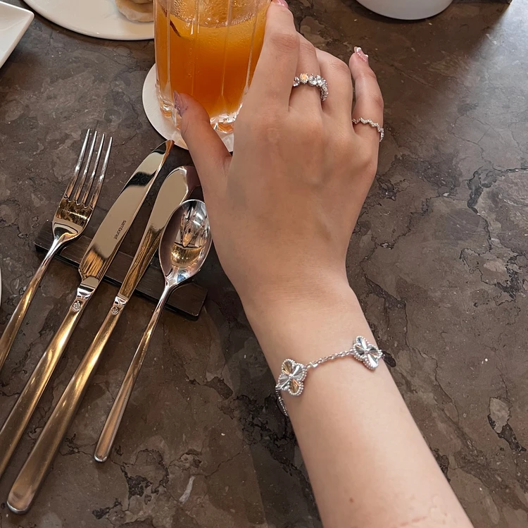 【ヴァンクリ】憧れのアルハンブラ5pブレスレット【VCA】_2