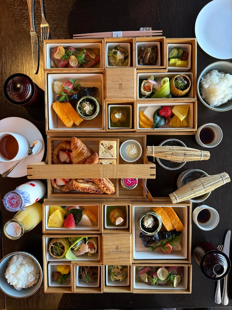 【リッツ・カールトン日光】朝ごはんの様子