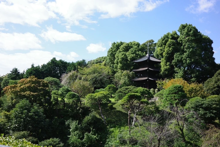 ホテル椿山荘の庭園