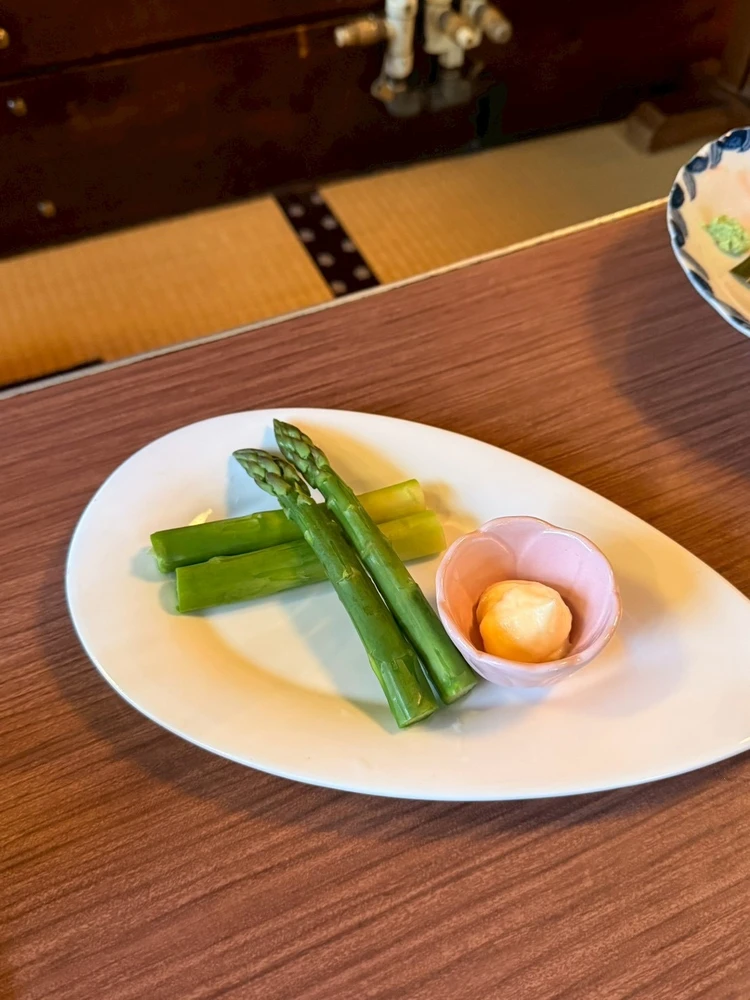 旬のアスパラ!!
