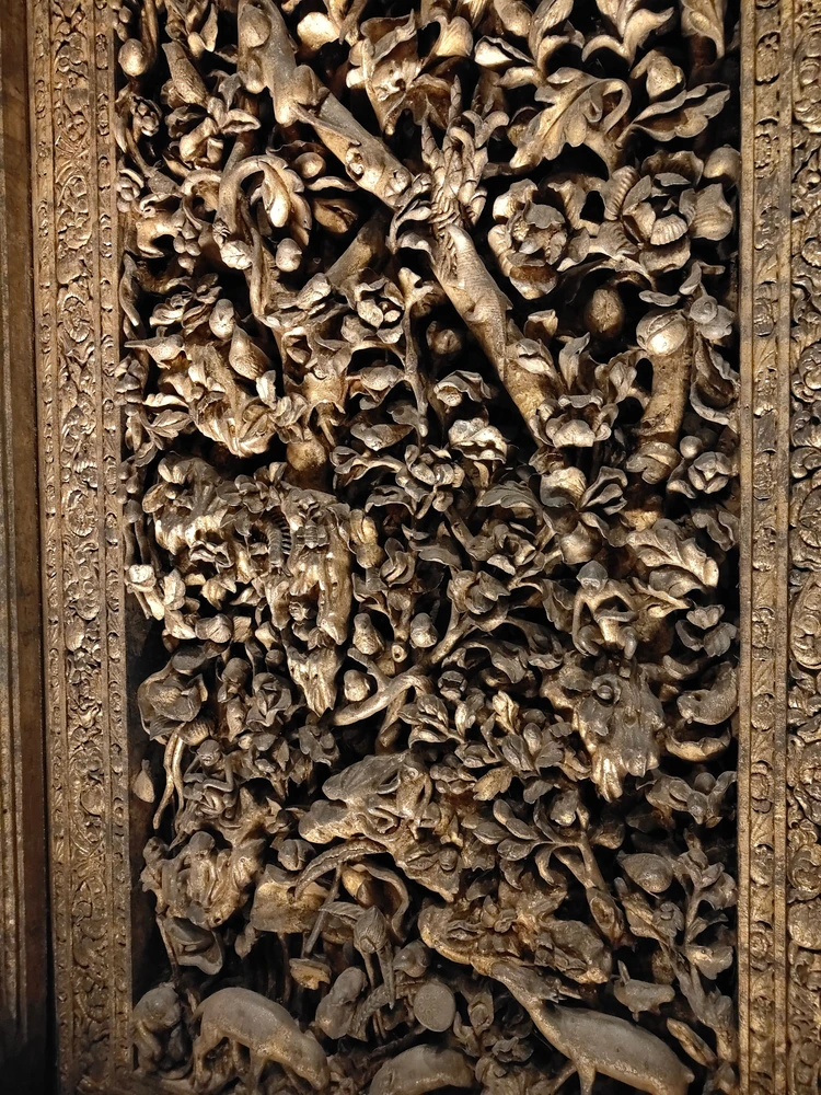 タイ バンコク国立博物館 彫刻