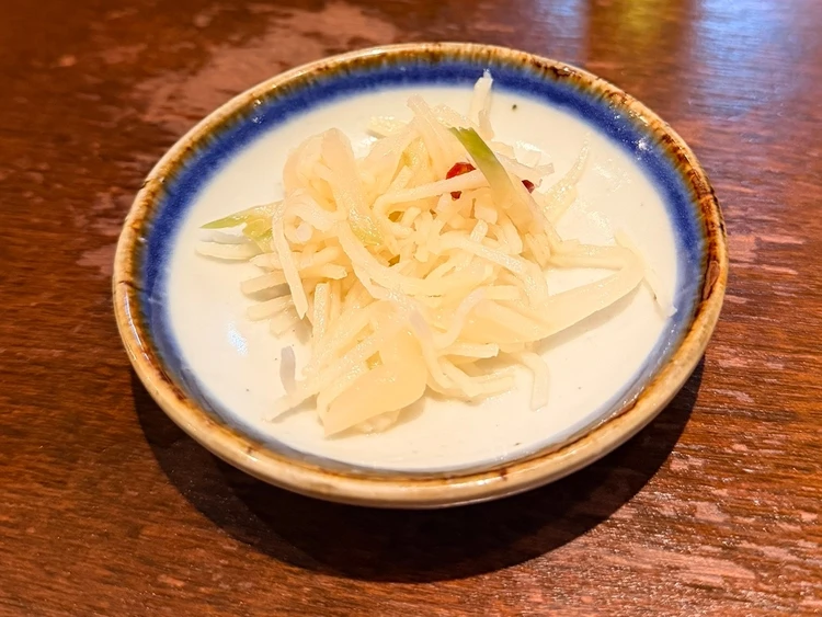 しゃきしゃき食感のじゃがいもとザーサイのラペ