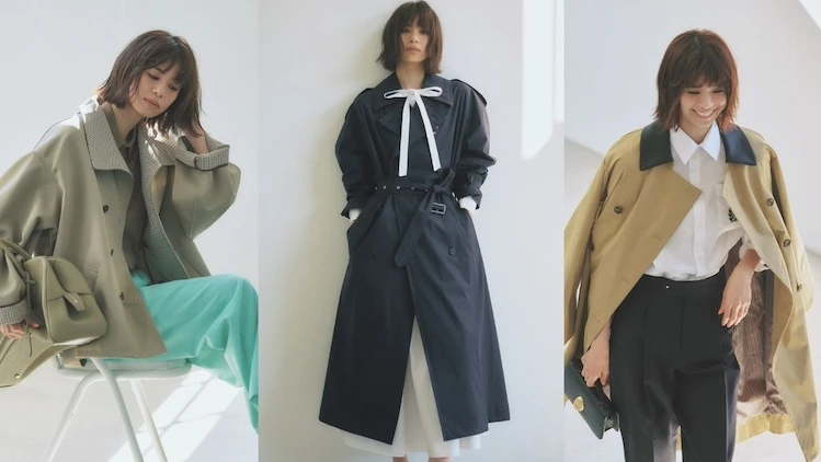 【2026年春の最新トレンチ3選】トレンチコートを新調するなら「ちょっとカジュアル」にアップデート！