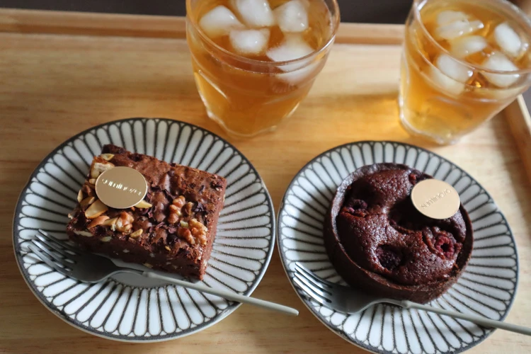 カカオ　菓子　suminoza スミノザ　日本橋　浜町　ショコラ　スイーツ　焼き菓子　お留守番　ブラウニー　アンコリショコラ