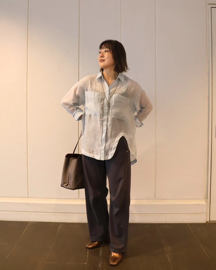 【夏服+ジレ】スポーツmix〜オフィカジまで万能!秋は気温別にギア上げていきます_4_2