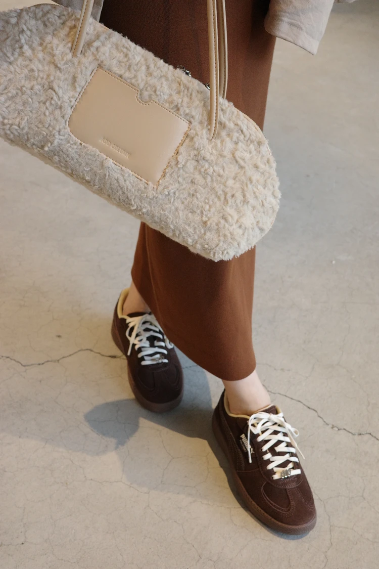 PUMA　アメリビンテージ　スニーカー　ブラウン