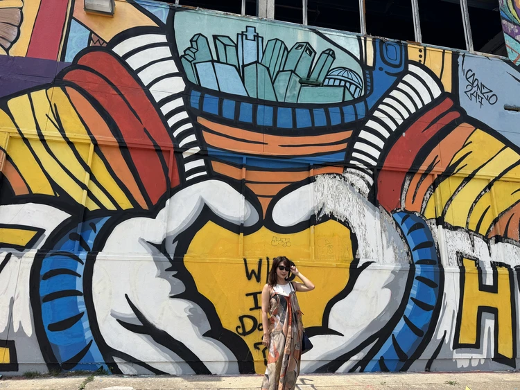 アメリカ　ヒューストン　観光　ウォールアート　NASA以外