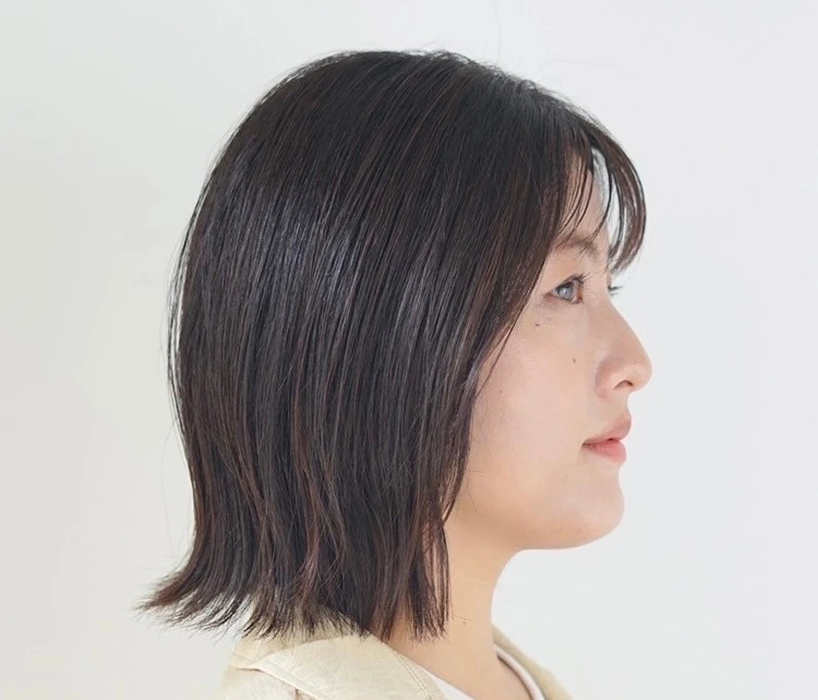 30代ー40代髪型・ボブのサイド