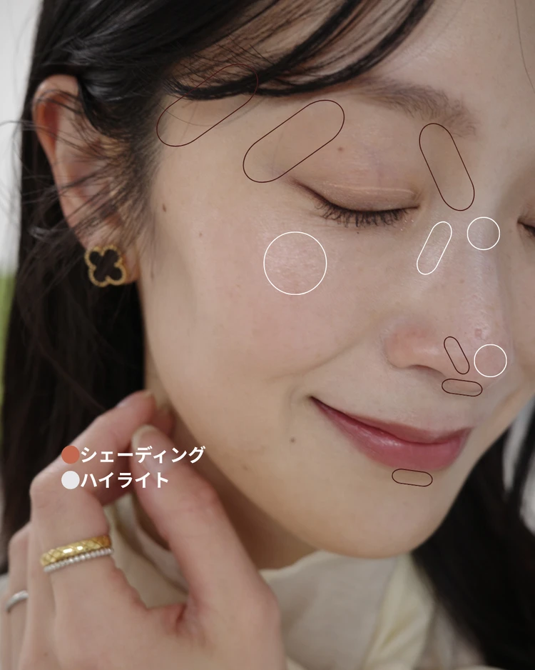 シェーディングとハイライトの入れ方