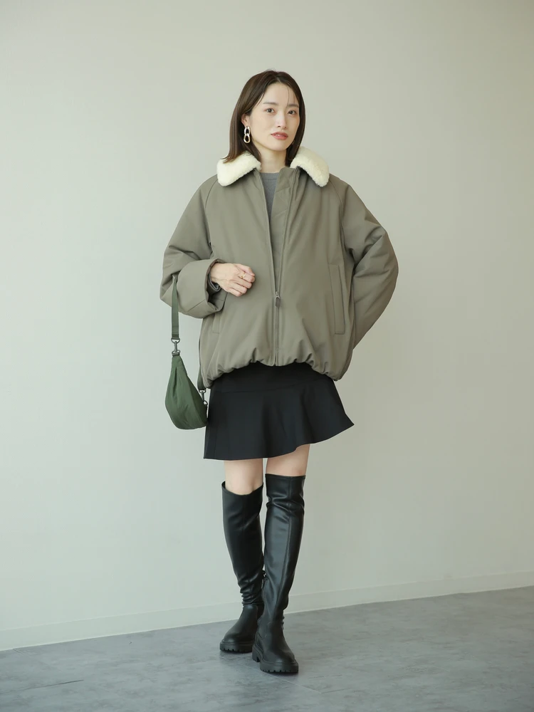 パフテックショートブルゾン Lサイズ UNIQLO パフテックショート