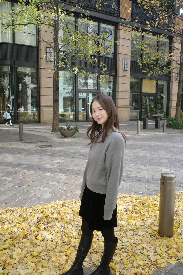 【UNIQLO : C】正直、週3で着てます。スムースコットンクルーネックセーター_3